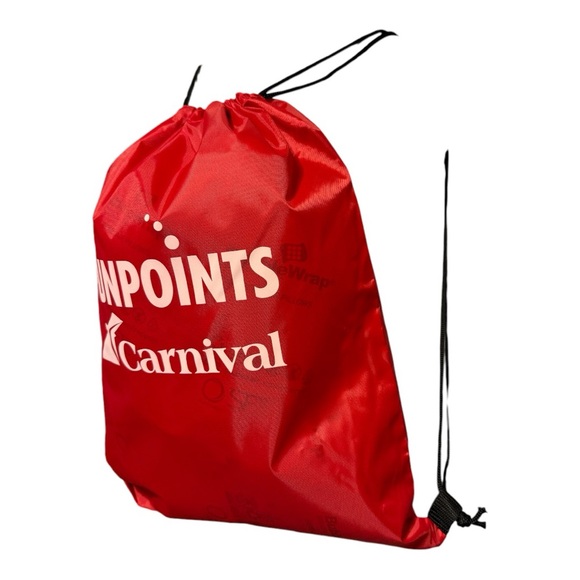 Carnival Cruise Behind the fun tour drawstring backpack - Picture 3 of 4